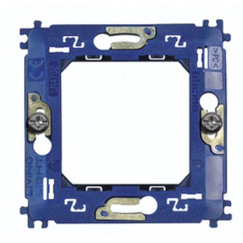 Суппорт на винтах Legrand BTicino LivingLight 2 модуля пластик  картинка